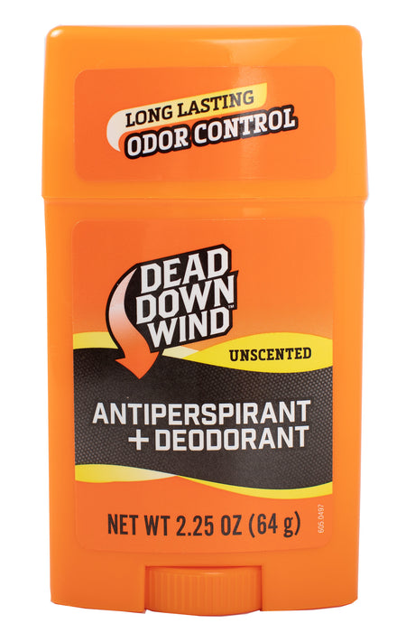 Dead Down Wind Unscented Antiperspirant Deodorant Odor Eliminator 2.25 oz Stick