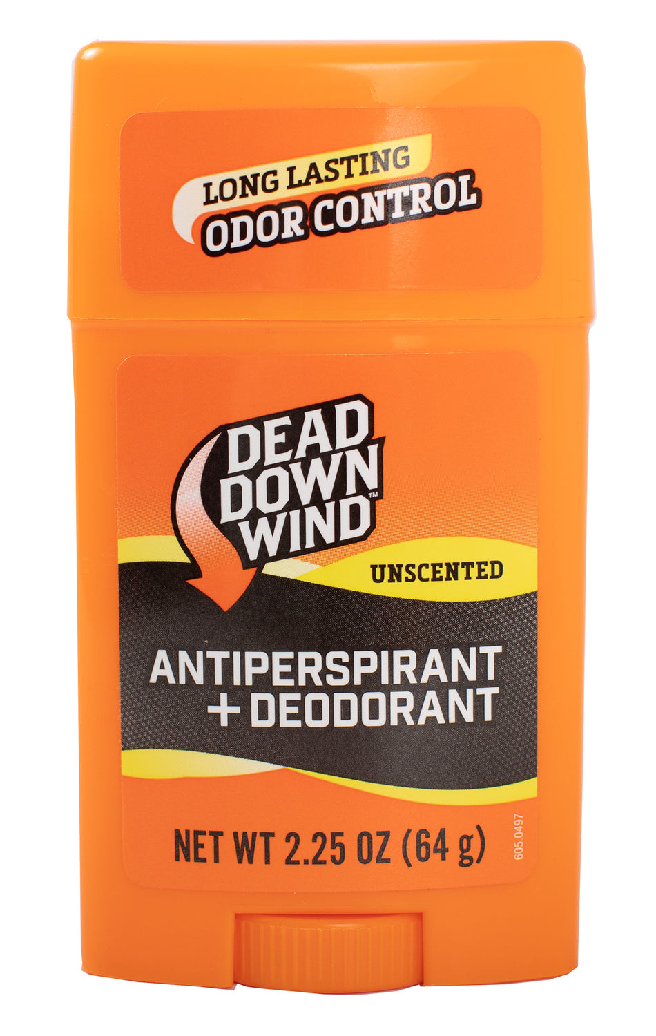 Dead Down Wind Unscented Antiperspirant Deodorant Odor Eliminator 2.25 oz Stick