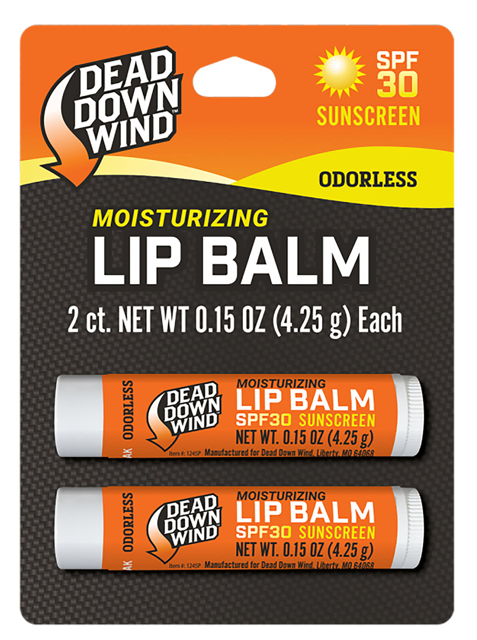Dead Down Wind 1249BC SPF 30 Broad Spectrum Lip Balm 0.15 oz Unscented Odorless