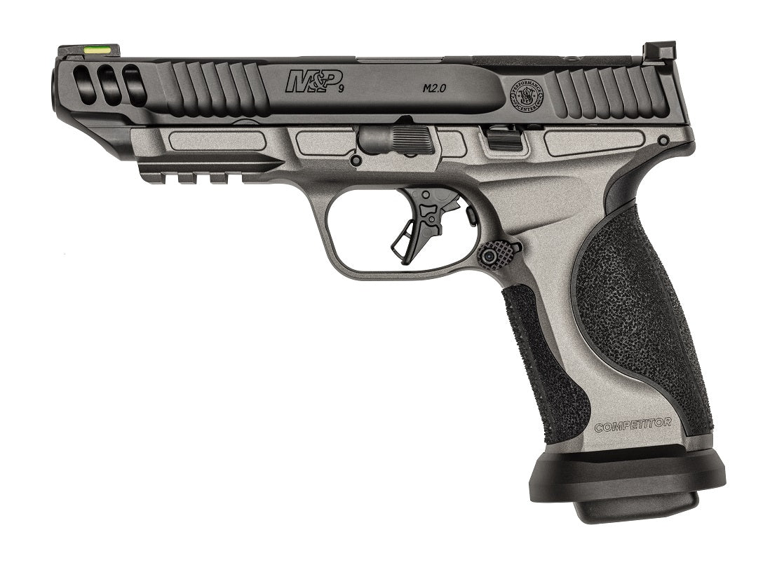 Smith & Wesson M&P9 Performance Center 13718 9mm Optic Ready 5" Barrel 17-Round Pistol - Two-Tone