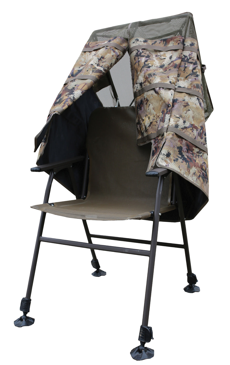 MOmarsh 31518 Invisi-Chair Vertical Cover Waterfowl Blind Camo