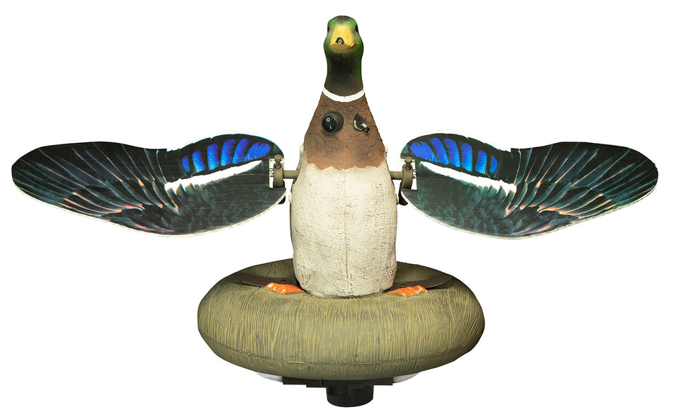 Higdon XS Splashing Flasher Mallard Drake Decoy, Multi-Color, Rechargeable, Built-In Digital Timer