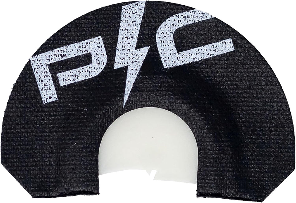 Power Calls 24237 Cluck Purr Turkey Diaphragm Hunting Call Black/White