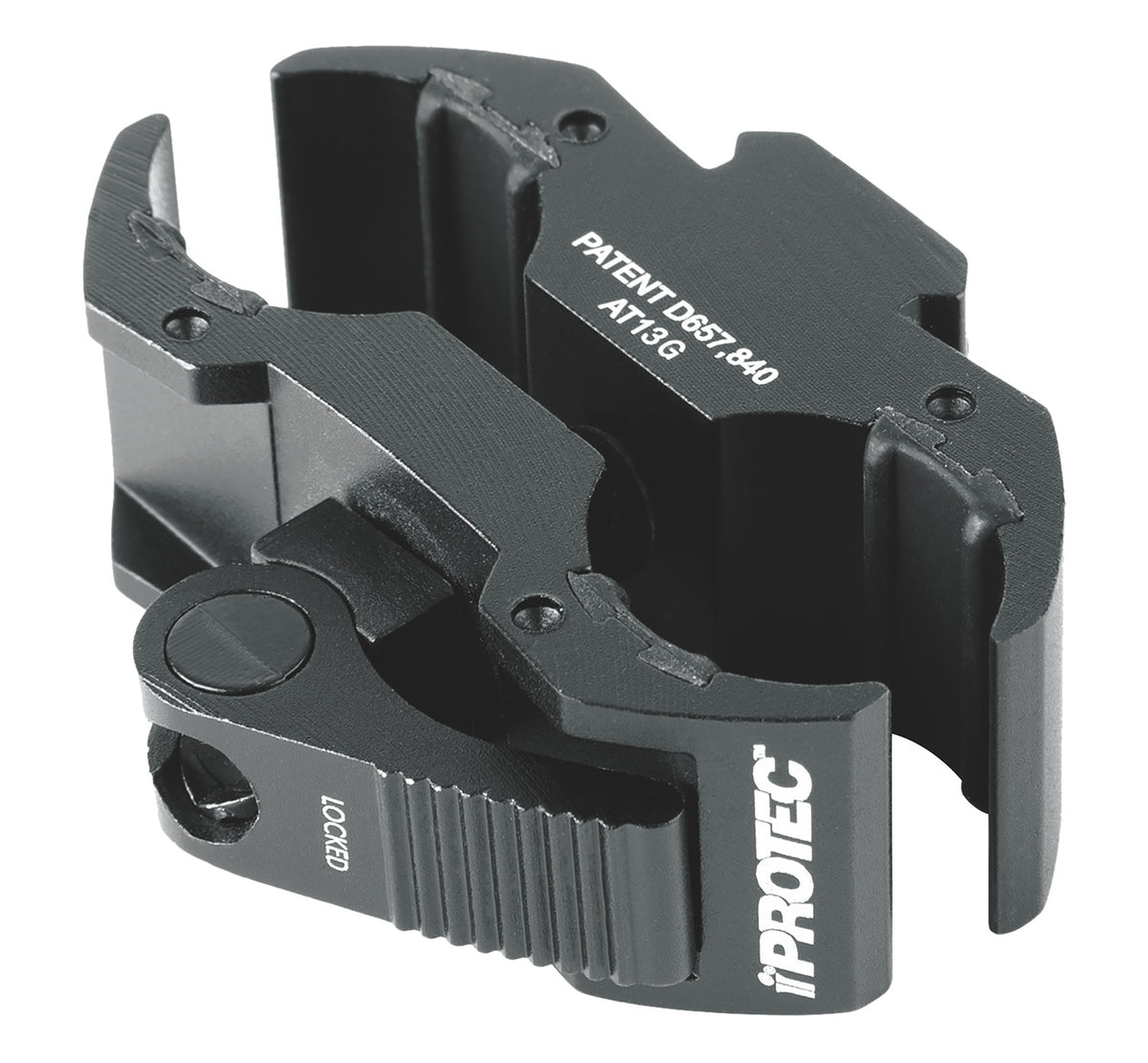 iProtec LG Universal Long Gun Rail Mount Black Anodized 6108