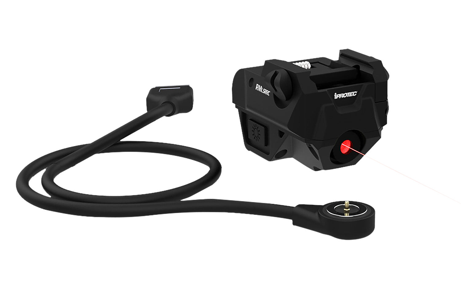 iProtec RMLSR RC IPRSPS0002 Rail-Mounted Red Laser Black
