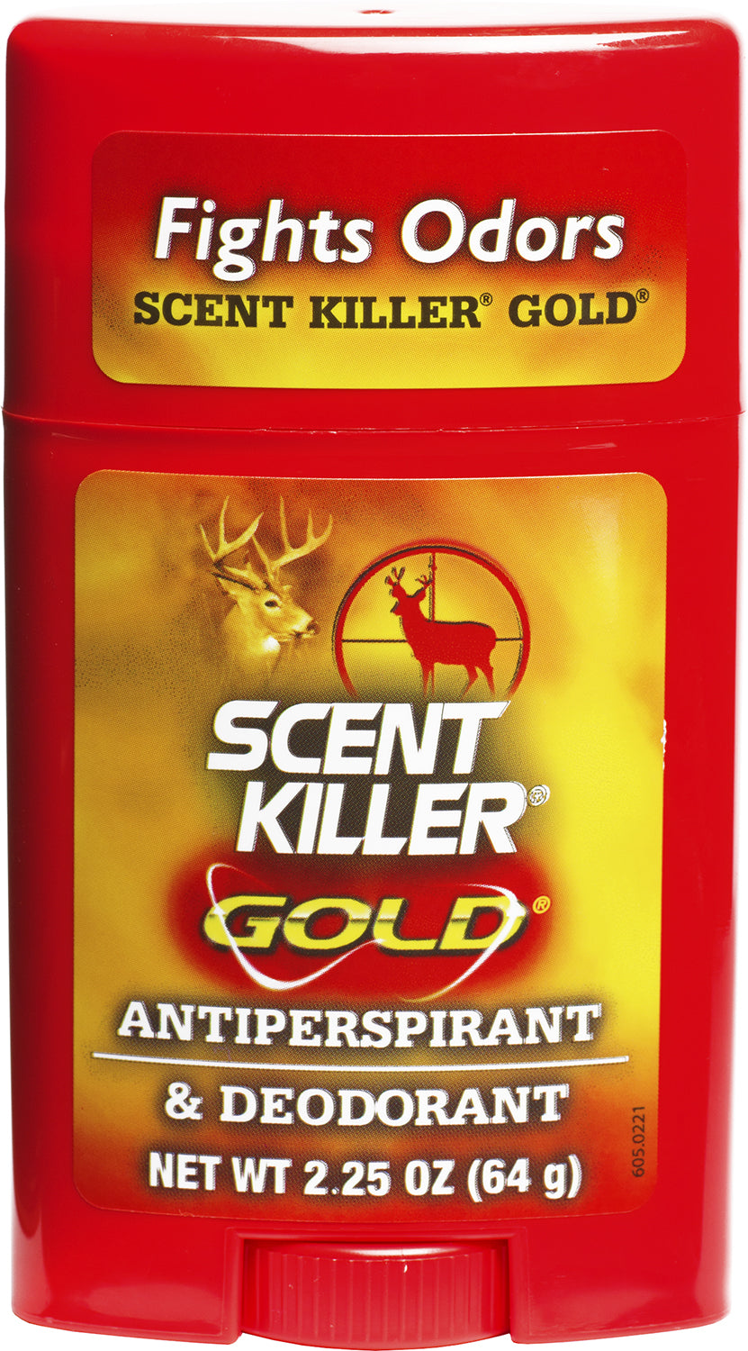 Wildlife Research 1247 Scent Killer Gold Anti-Perspirant Deodorant Stick for Hunters 2.25 oz