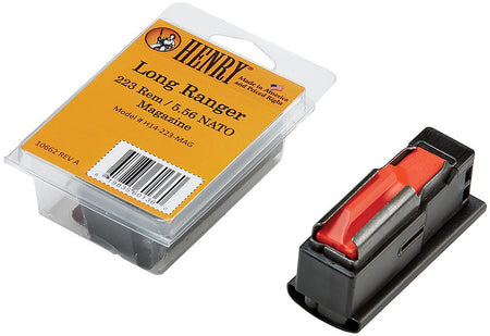 Henry H14223MAG Long Ranger Magazine 5-Round .223 Rem Blued Steel