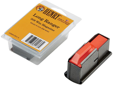 Henry H14308MAG Long Ranger Magazine 4-Round .308 Win Blued Steel