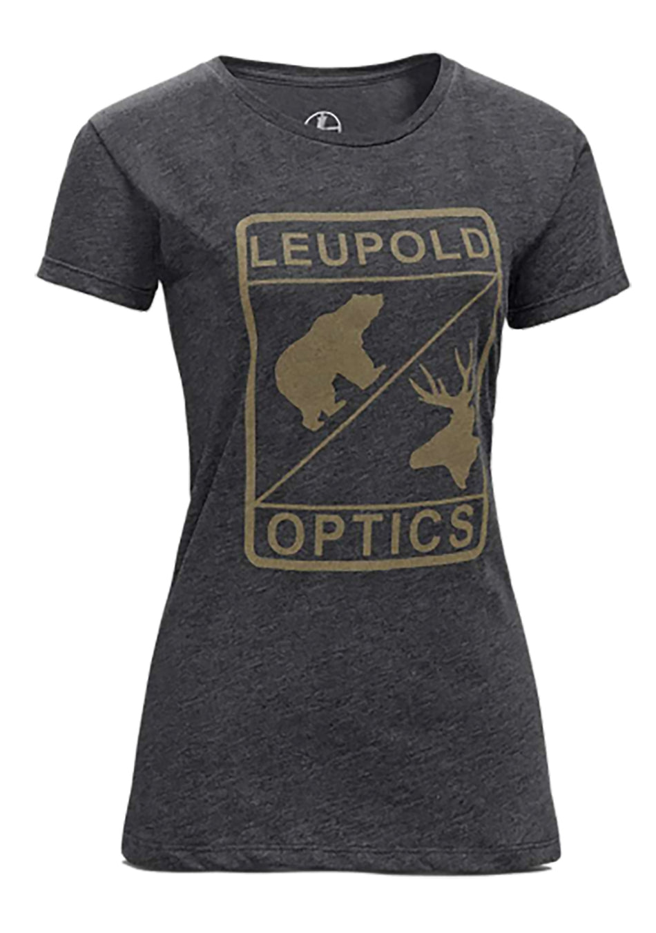 Leupold Women's Optics Graphite Tee Shirt Cotton/Polyester Blend Size XL