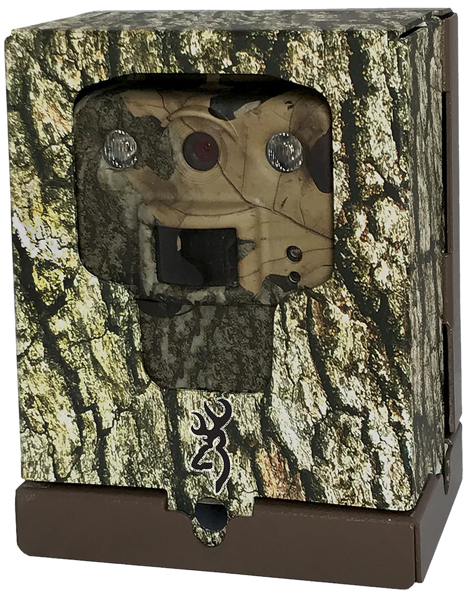 Browning SBSM Steel Trail Camera Security Box Brown Camo Fits Strike Force