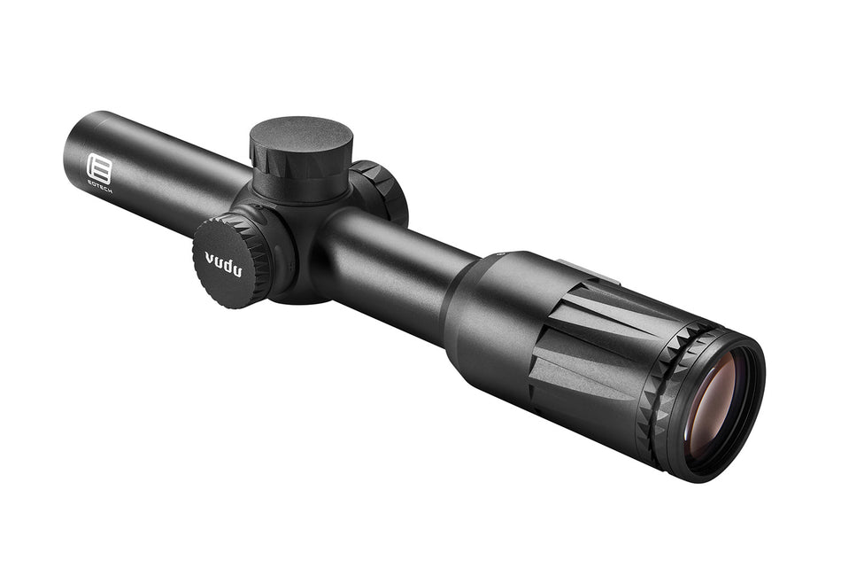 EOTech VDU18SFHC3G Vudu 1-8x24mm SFP Black Anodized 30mm Tube Green HC3 MOA Illuminated Reticle