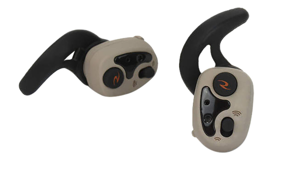 Radians Vertex Nano Wireless Electronic Hearing Protection Earbuds 25 dB Tan Adult 1 Pair