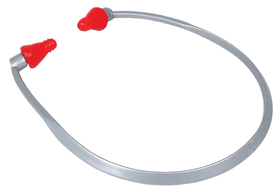 Radians Rad-Band 23 dB Behind The Neck Hearing Protection with Jelli Plugs Gray Adult 1 Pair