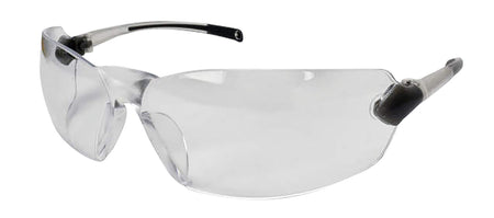 Radians OV610CS Overlook Adult Lightweight Safety Glasses Silver Frame Clear Lens