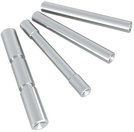 Cross Armory CRG4PSSV Silver 4140 Steel 4-Pin Set for Most Glock Gen4