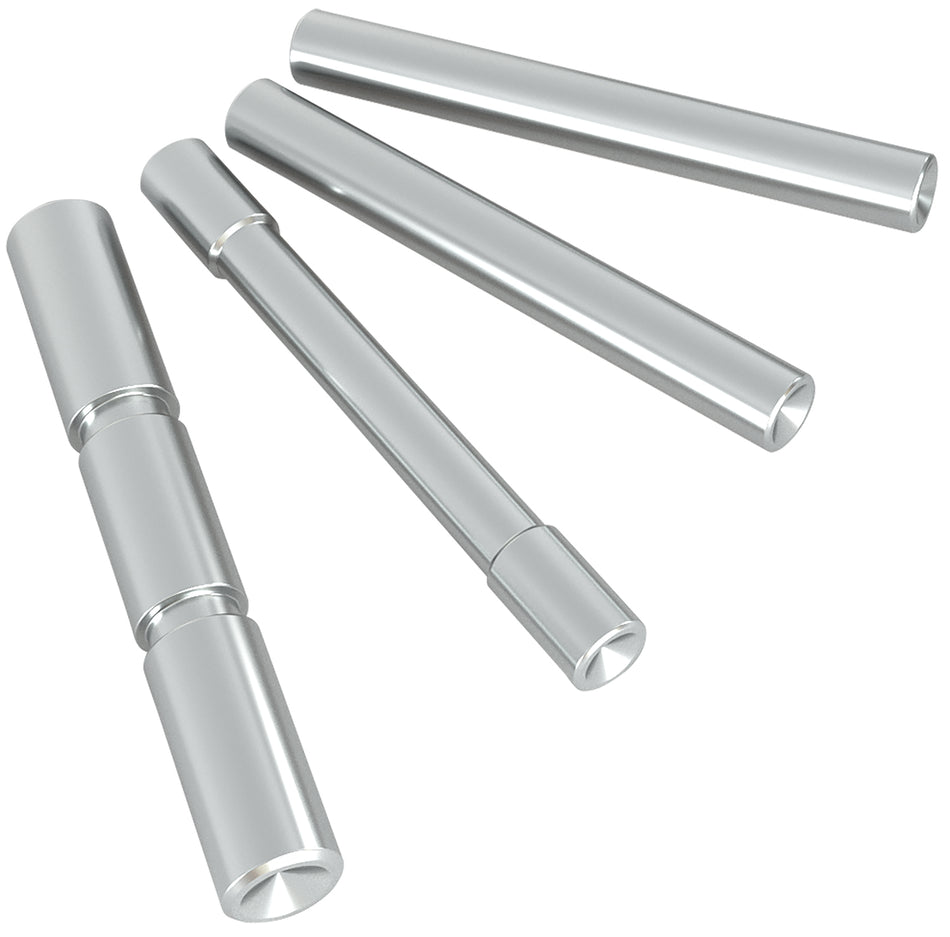 Cross Armory CRG4PSSV Silver 4140 Steel 4-Pin Set for Most Glock Gen4