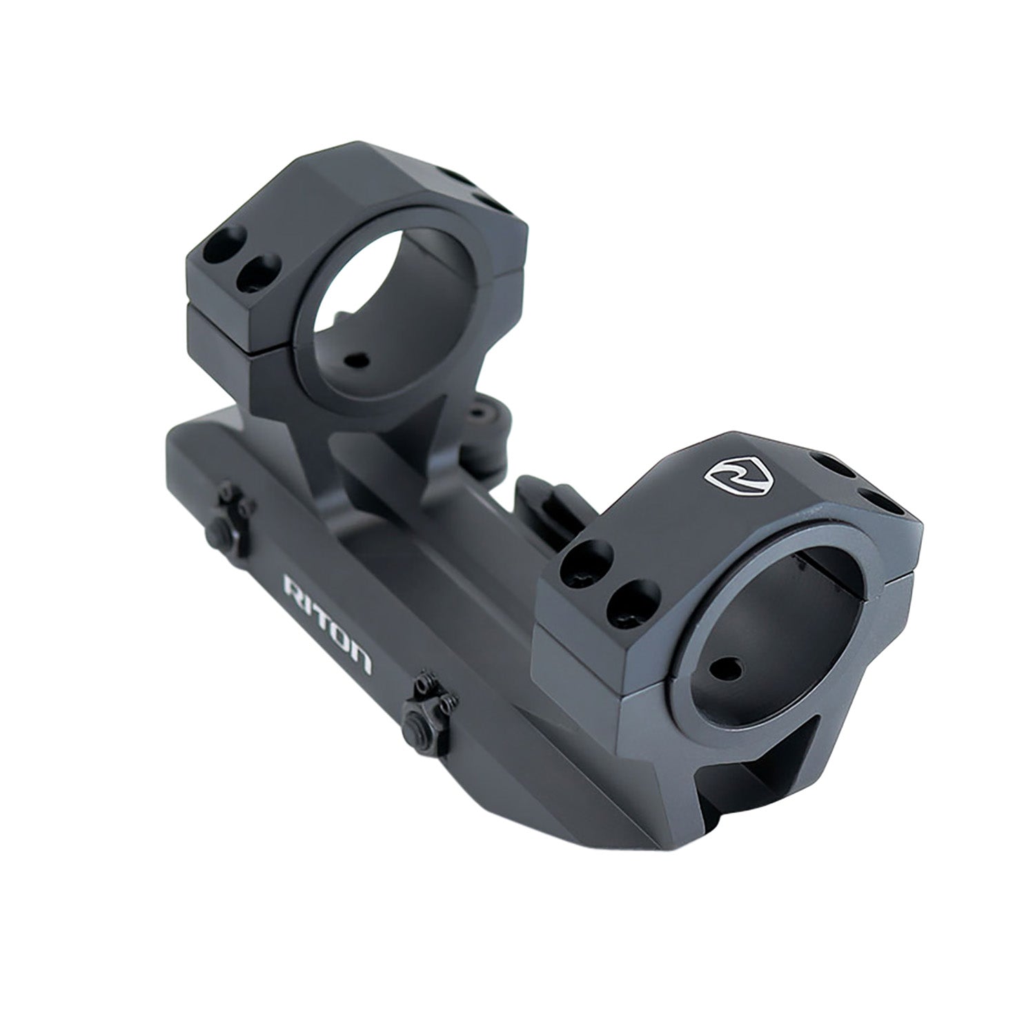 Riton X301QD Quick Detach Scope Mount Ring Combo Black Anodized 30mm and 1 Inch