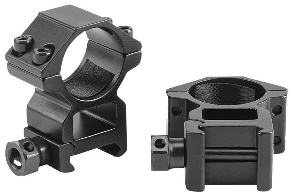 Riton Optics X1M Matte Black 1" Medium Scope Rings Aircraft Aluminum