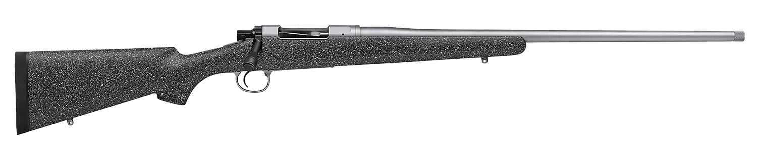 Nosler 40721 M21 308 Win 4+1 22" Barrel, Stainless Steel Nitride Metal Finish, Gray Speckled Black All-Weather Epoxy Stock