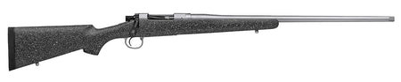 Nosler 40821 M21 300 Win Mag 3+1 24" Barrel, Stainless Steel Nitride Metal Finish, Gray Speckled Black All-Weather Epoxy Stock