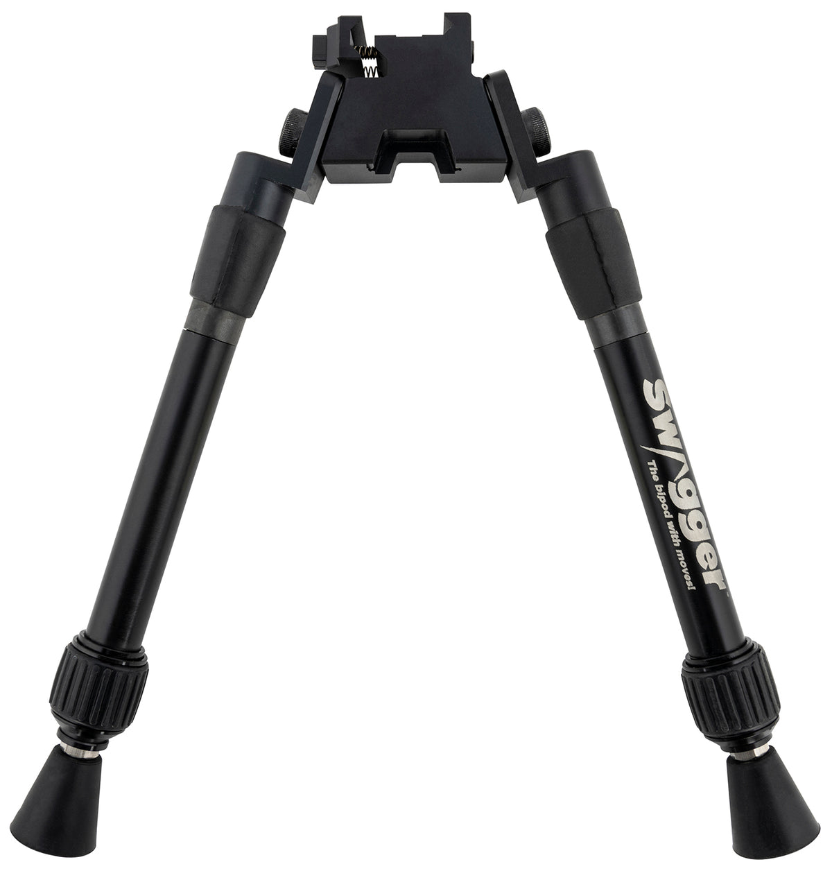 Swagger SWAGBPSEA12 Sea12 Bipod, Extreme Angle, Picatinny Rail, 9"-12" Height, Black