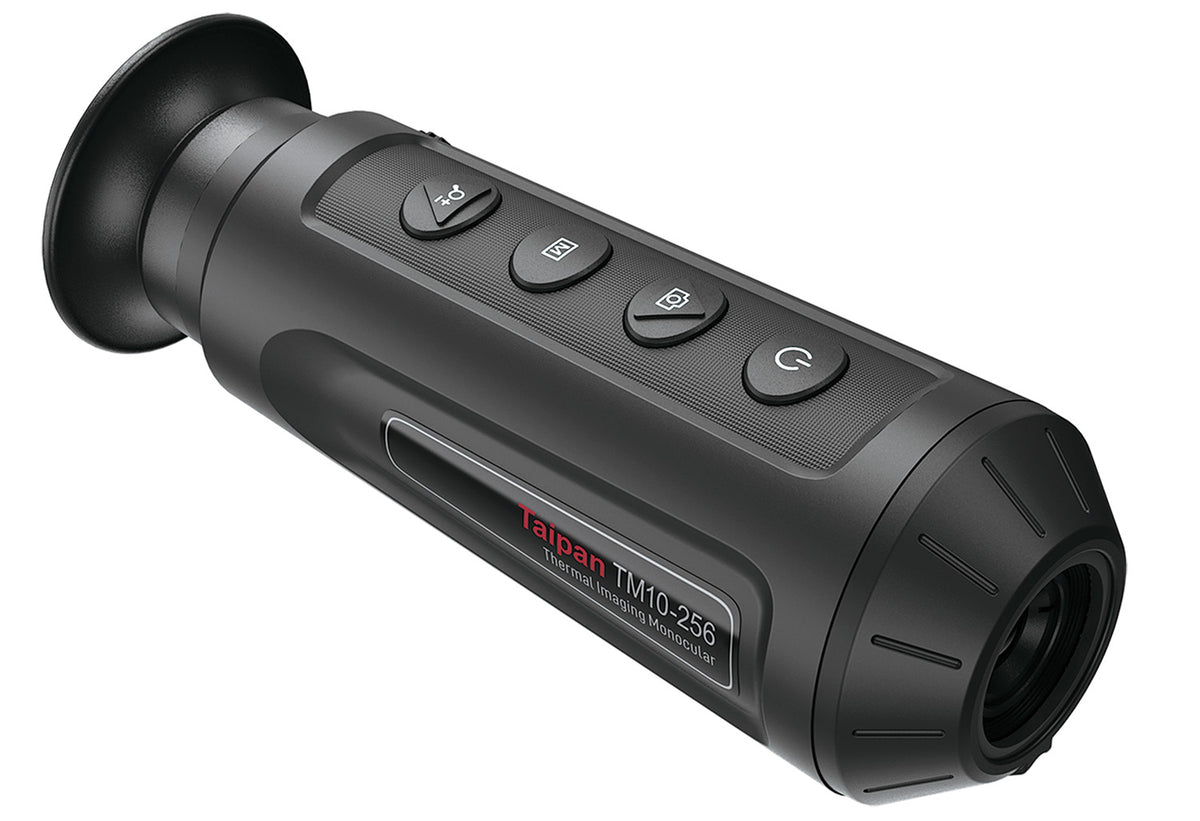 AGM Taipan TM10-256 Thermal Monocular 1x-8x 256x192 Resolution Digital Zoom Black