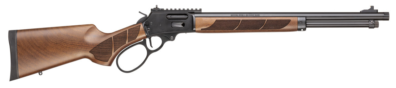 Smith & Wesson 1854 Lever-Action Rifle, .357 Mag, 10+1, 19.25" Black Threaded Barrel, Walnut Stock