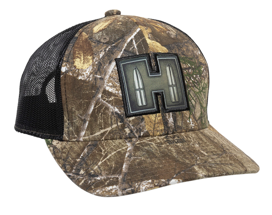 Outdoor Cap Hornady HRN03A Structured Canvas Hat Realtree Edge/Black OSFA