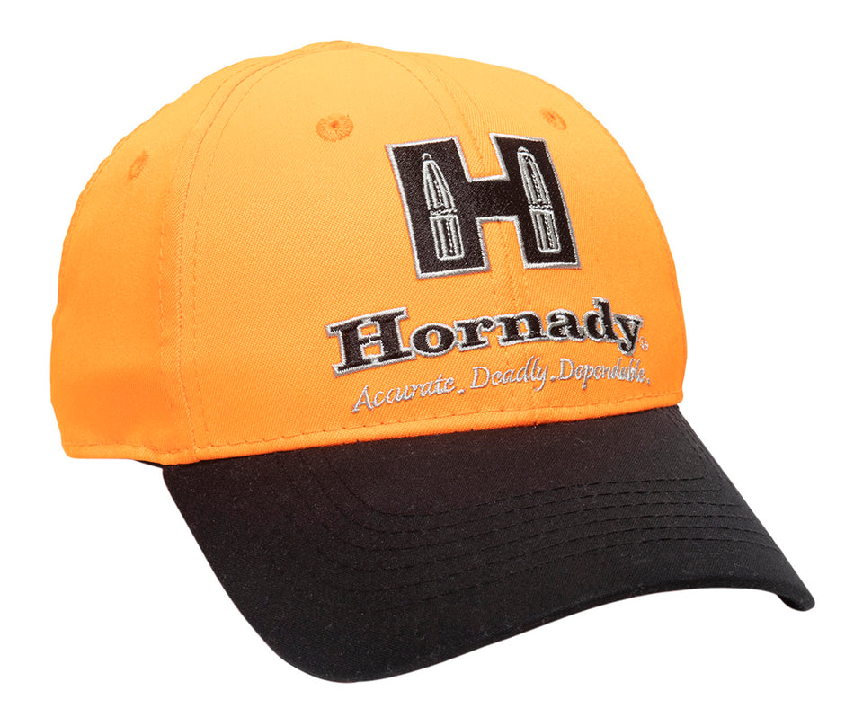 Outdoor Cap Hornady HRN05A Blaze/Black Polyester Structured Hat OSFA