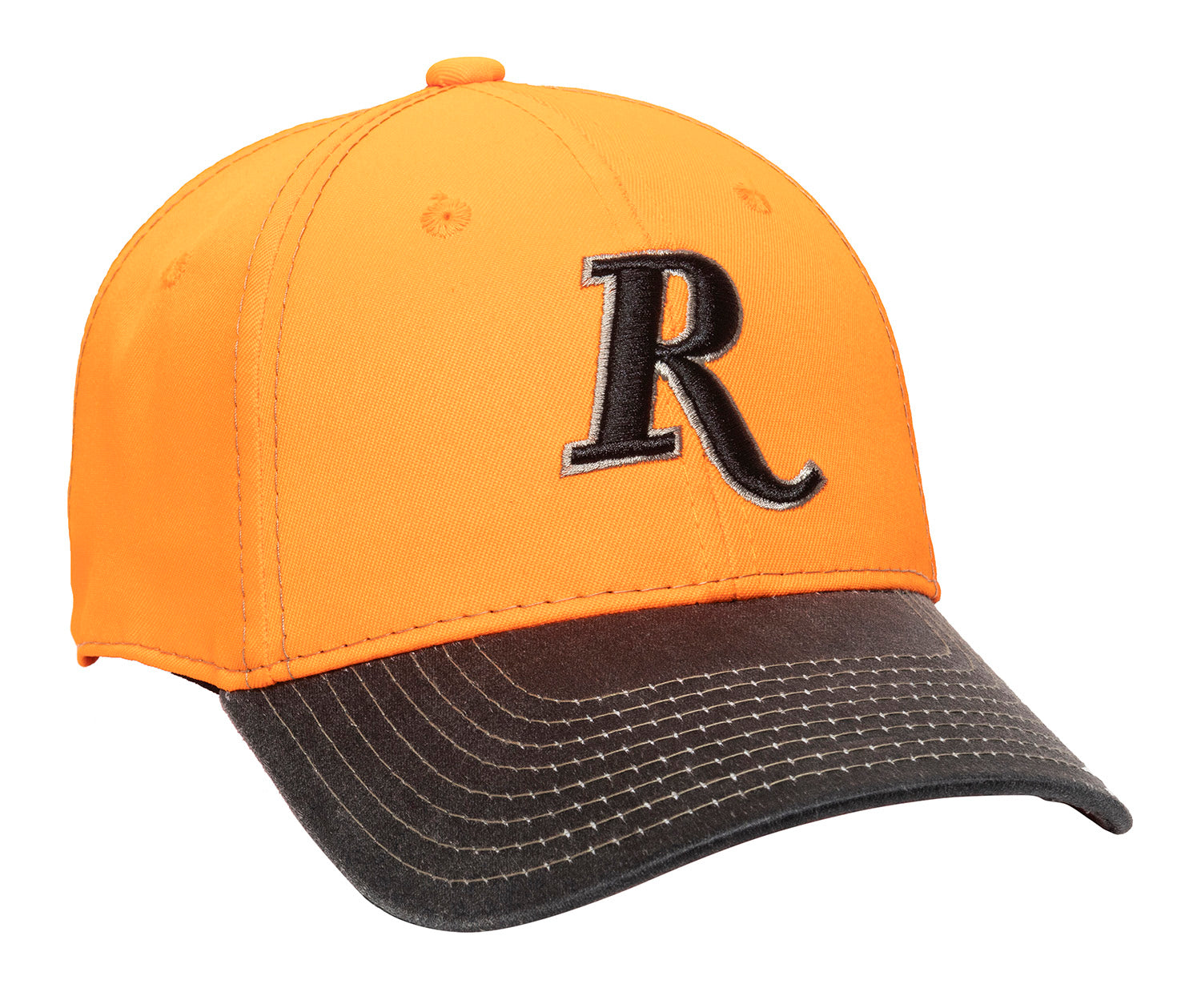 Outdoor Cap Remington RM16A Blaze/Black Polyester Twill Structured Hat OSFA