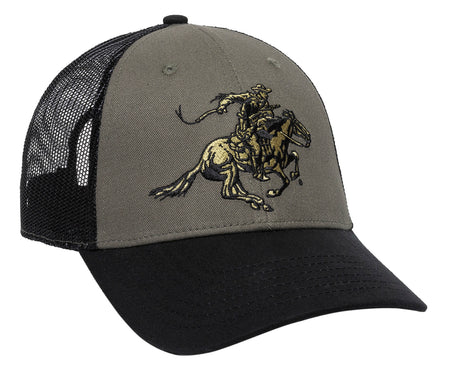 Outdoor Cap Winchester WIN05C Black/Olive Cotton Twill Structured Hat OSFA
