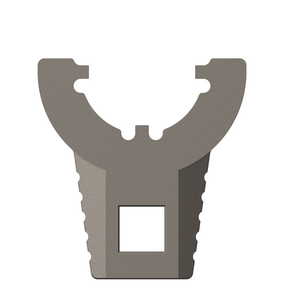 Real Avid Master-Fit AVMFTCNW AR-Platform Thin Castle Nut Wrench Titanium/Stainless