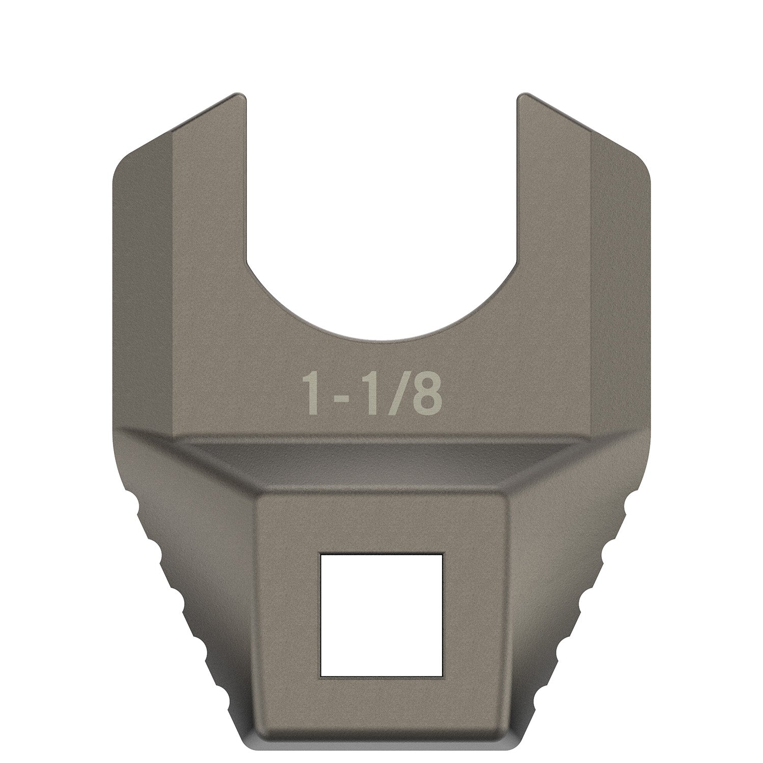 Real Avid Master-Fit AVMF118BNW AR-Platform 1-1/8-Inch Barrel Nut Wrench Titanium