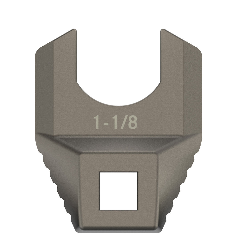 Real Avid Master-Fit AVMF118BNW AR-Platform 1-1/8-Inch Barrel Nut Wrench Titanium