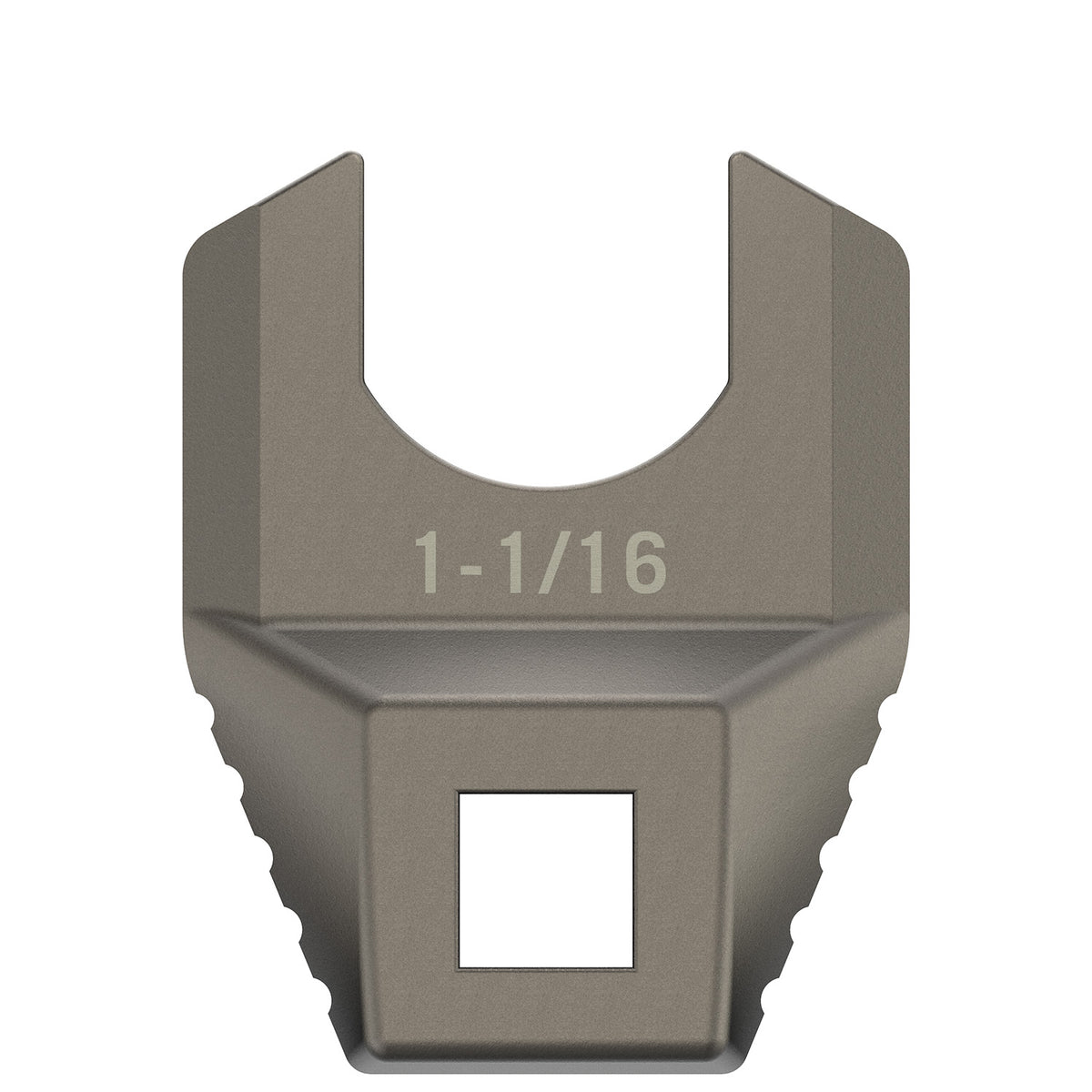 Real Avid Master-Fit AVMF1116BNW AR-Platform 1-1/16-Inch Barrel Nut Wrench Titanium