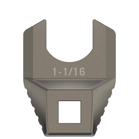 Real Avid Master-Fit AVMF1116BNW AR-Platform 1-1/16-Inch Barrel Nut Wrench Titanium