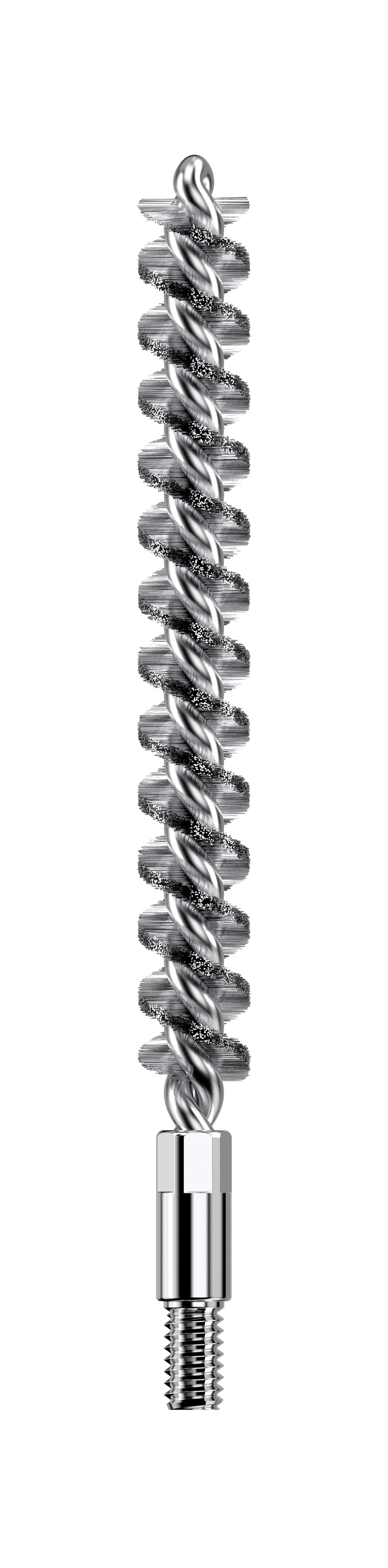 Real Avid AVBMSB65MM 6.5mm Rifle Bore Brush Nickel Plated Phosphorous Bronze