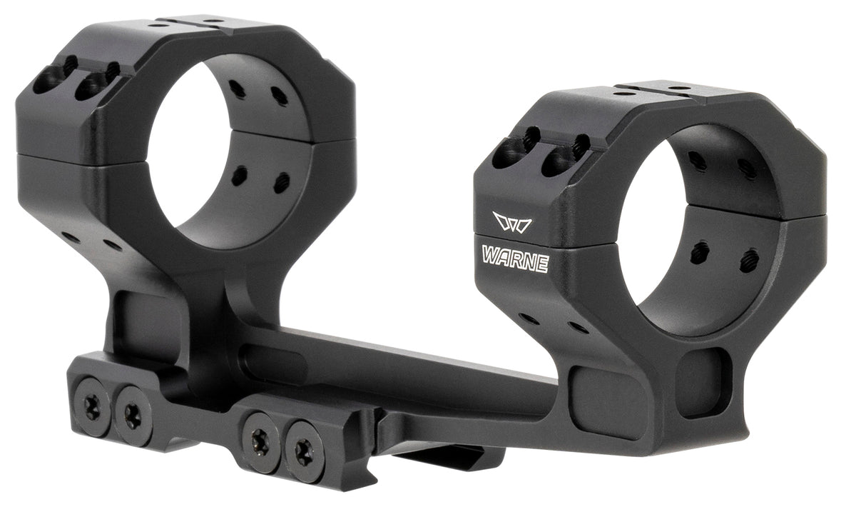 Warne 781820MOA 30mm Cantilever Precision Scope Mount and Ring Combo Black Anodized 20 MOA