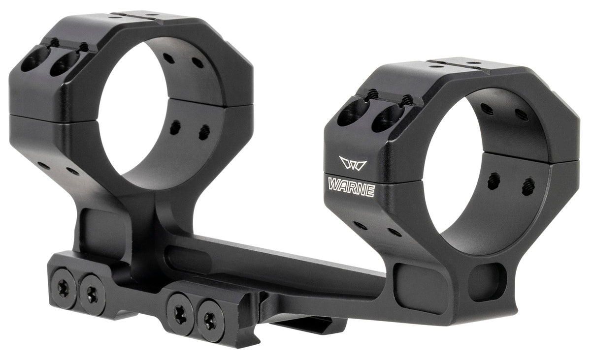 Warne 782520MOA 34mm Cantilever Precision Scope Mount and Ring Combo Black Anodized 20 MOA