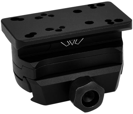 Warne 6103M Red Dot Riser Tactical Reflex Sight Mount Black Anodized Adjustable Height