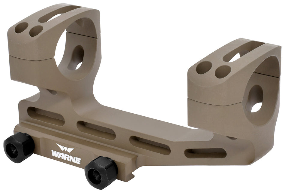 Warne SHXSKEL34DE 34mm X-SKEL MSR Cantilever Scope Mount and Ring Combo Dark Earth Cerakote