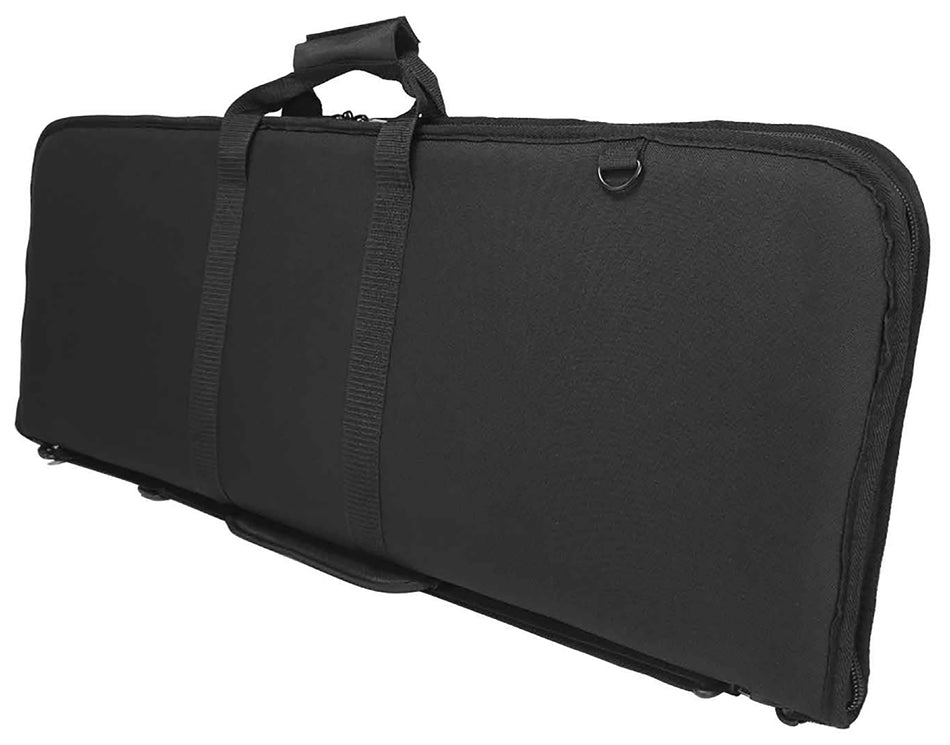 NcStar Deluxe 36-Inch Rifle Case Black 600D Polyester with Mag Pouches