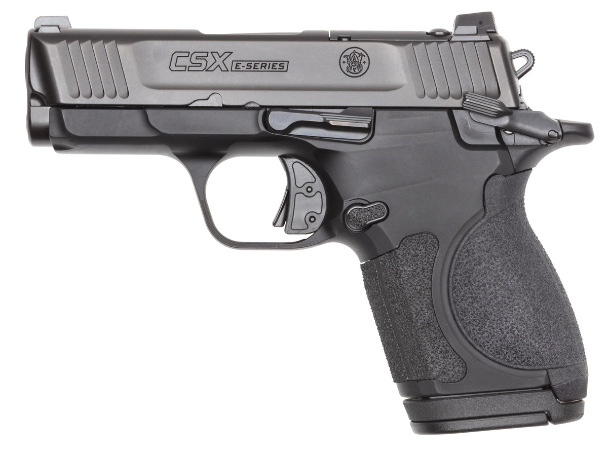 Smith & Wesson CSX 13897 E-Series 9mm Compact Pistol, 3.1" Barrel, 12/15/17-Round, Black
