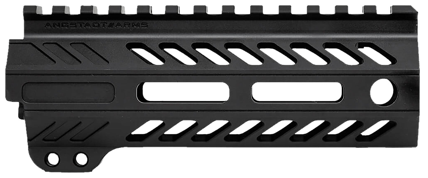 Angstadt Arms 5.5" AR-15 Ultra Light M-LOK Free Float Handguard Picatinny Rail Black Anodized