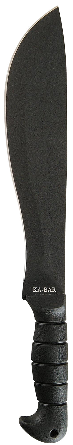 Ka-Bar Cutlass Machete 1248, 11" Hollow Ground SK-5 Blade, Black TPR Handle, 16.50" OAL, Includes Sheath