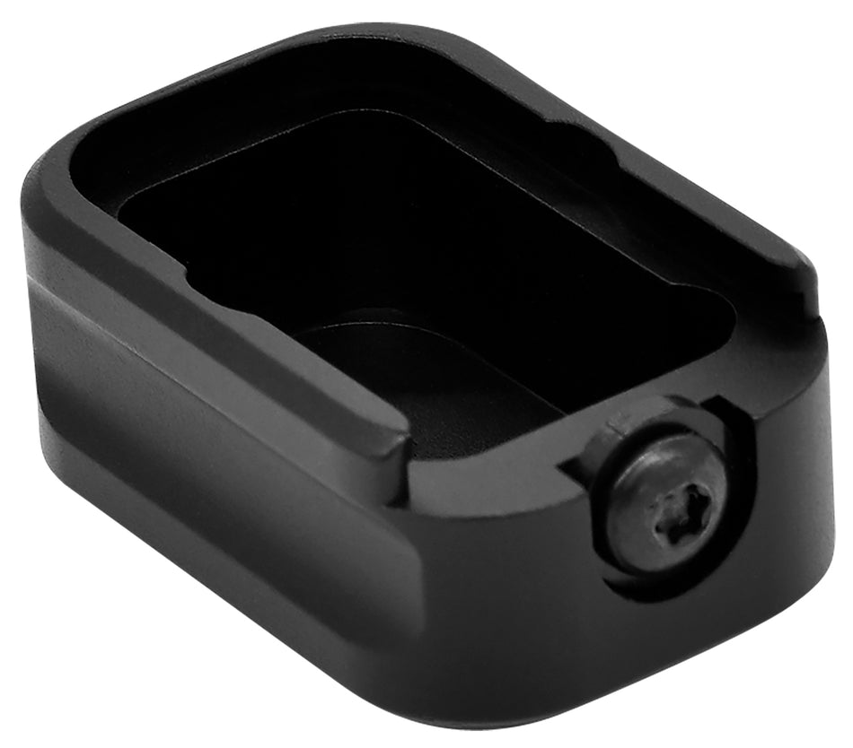 Warne MESIG54BLK Sig P320 Mag Extension 6061-T6 Aluminum Black Finish Adds 5rds 9mm