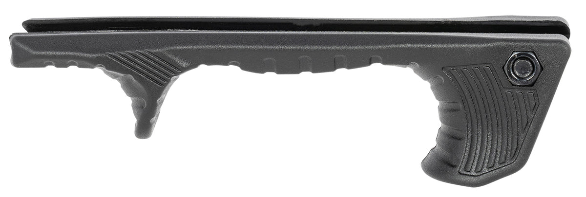 NcStar DLG-159 Textured Tactical Hand Stop QD Mount 1913 Mil-Std Rail Black