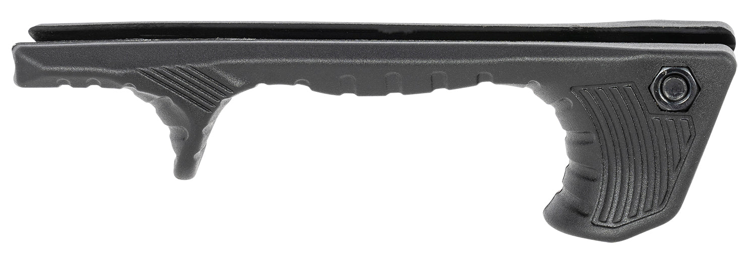NcStar DLG-159 Textured Tactical Hand Stop QD Mount 1913 Mil-Std Rail Black