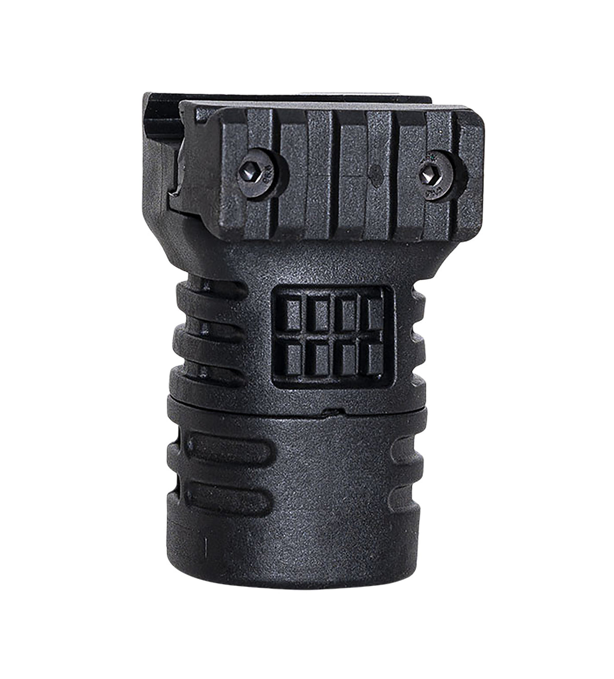 NcStar DLG-117 Short Vertical Grip for 1913 Mil-Std Rail Black Reinforced Polymer