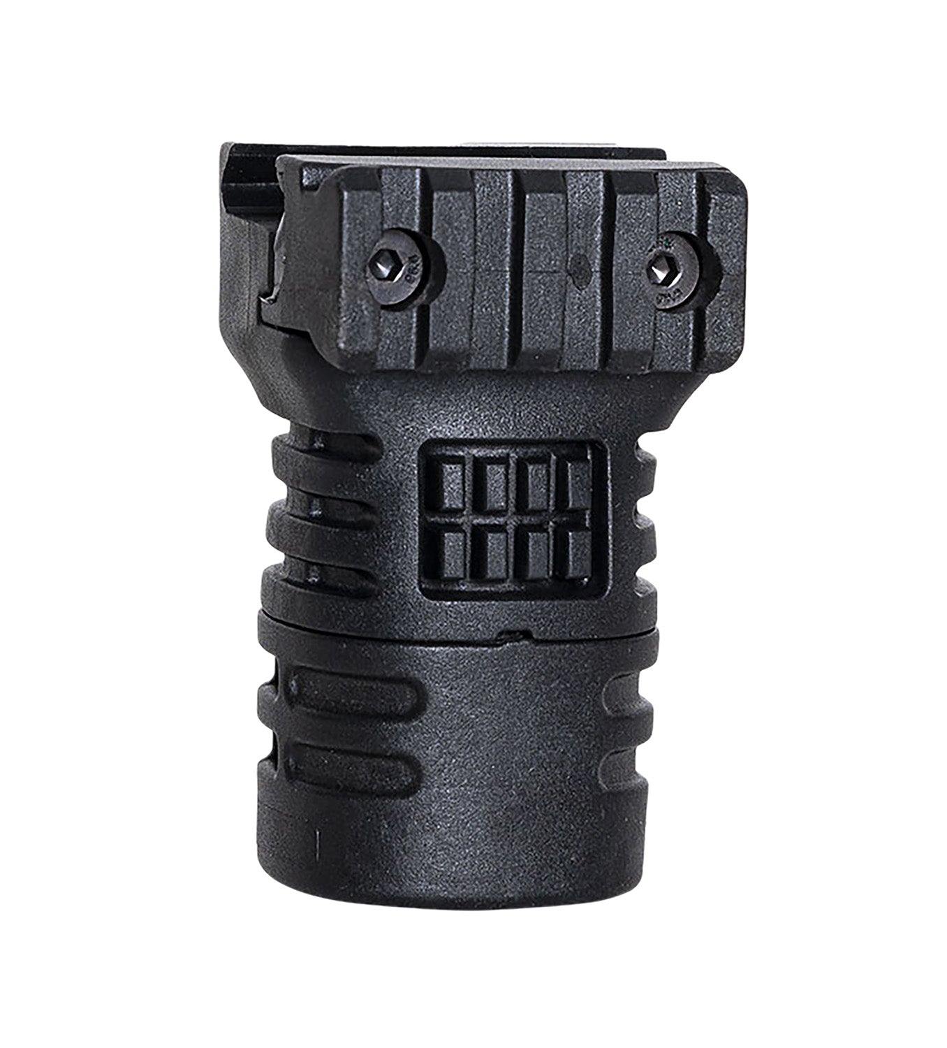 NcStar DLG-117 Short Vertical Grip for 1913 Mil-Std Rail Black Reinforced Polymer